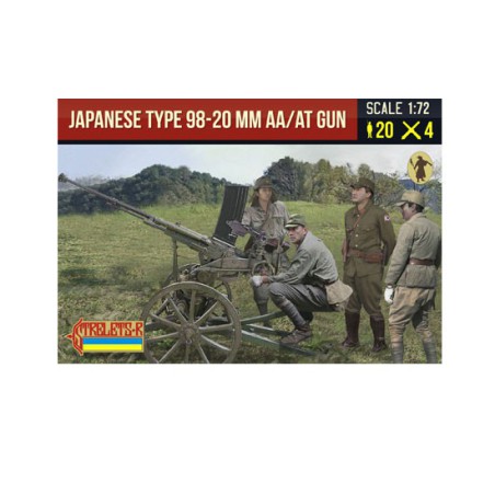 Japanische Figur Typ 98 AA 20mm Waffe Zweiten Weltkrieg | Scientific-MHD