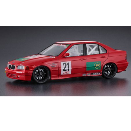 Maquette de voiture en plastique JTCC BP BMW 318i 1/24