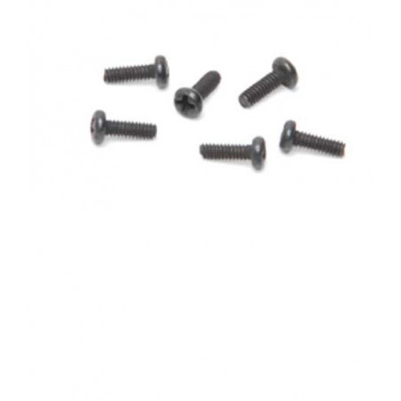 Piece for Electric Buggy 1/18 Texas Round screw M2X8 (6pcs) | Scientific-MHD