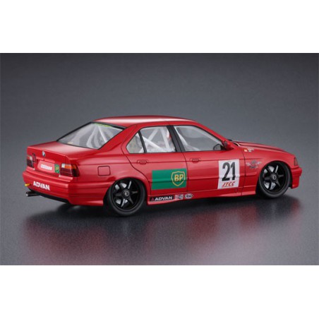 Maquette de voiture en plastique JTCC BP BMW 318i 1/24