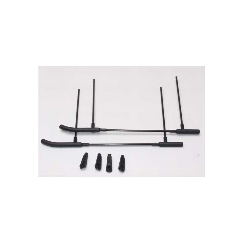 Pièce pour hélicoptère électrique TRAIN ATTERISSAGE TINY 3 CP