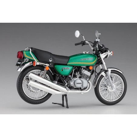 Maquette de moto en plastique KAWASAKI KH250-B3/B4 1/12