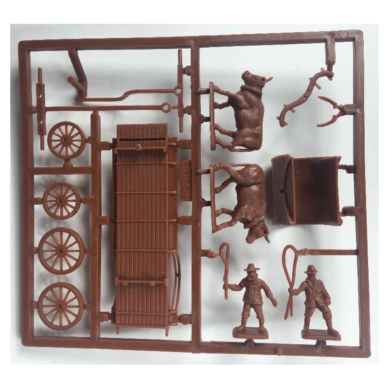 Figurine Colonial Ox Wagon 1/72 Figurine Colonial Ox Wagon 1/72