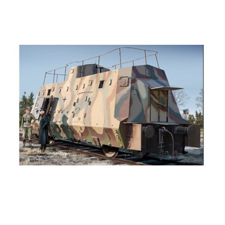 Kommandowagen 1/72 plastic train model | Scientific-MHD