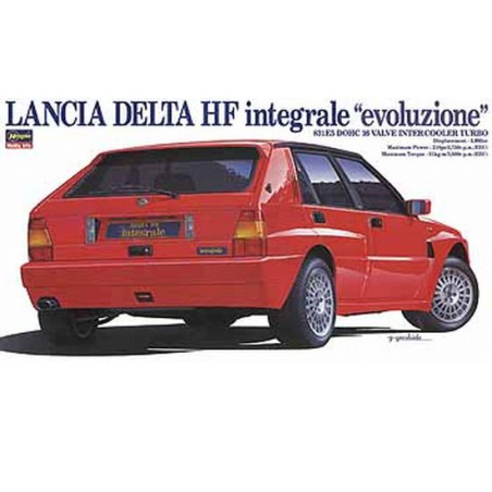 Lancia Delta HF Integ plastic car cover. 1/24 | Scientific-MHD