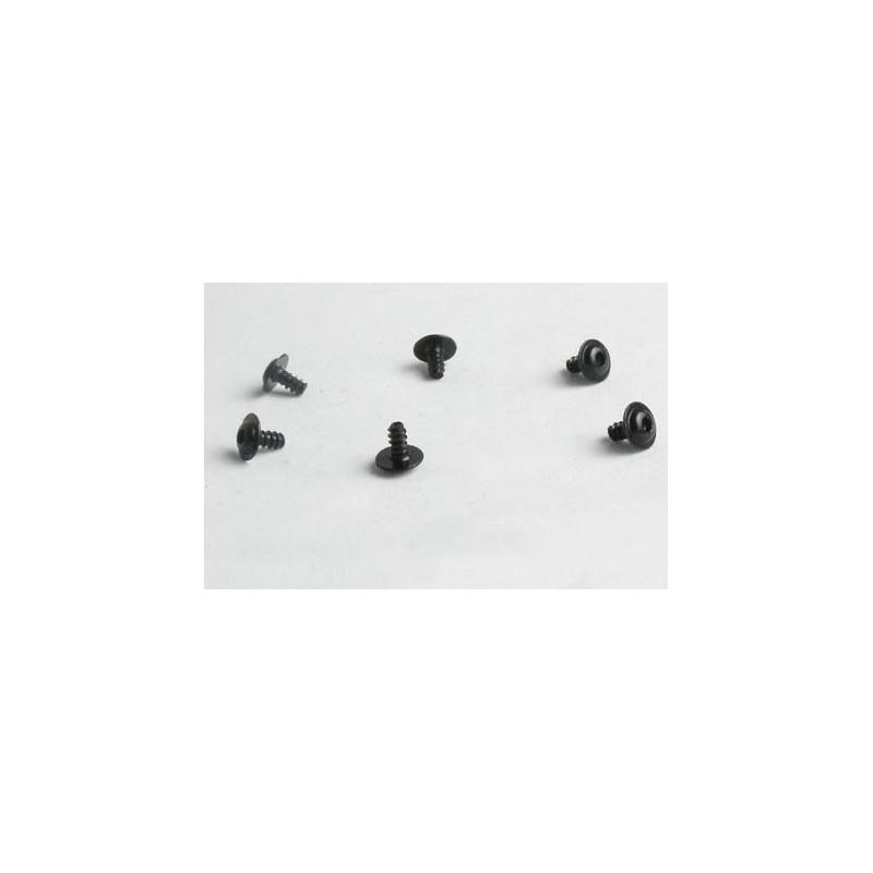Pièce pour voiture electrique tous chemin 1/10 Vis 3*6  6pcs