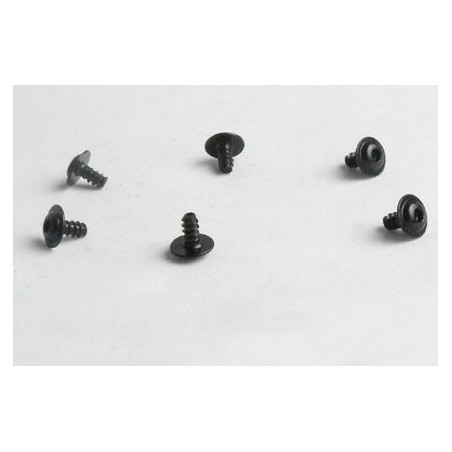 Part for electric car all path 1/10 screw 3*6 6pcs | Scientific-MHD