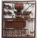 Colonial figurine Ox Wagon 1/72 | Scientific-MHD