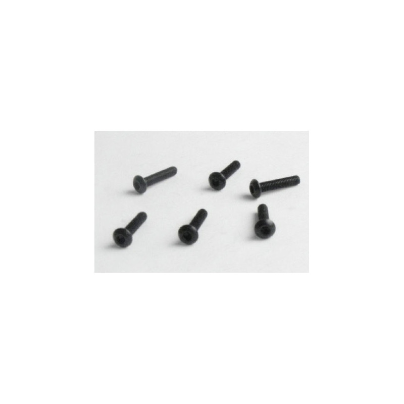 Pièce pour voiture electrique tous chemin 1/10 Vis courte M3*14  6 pcs