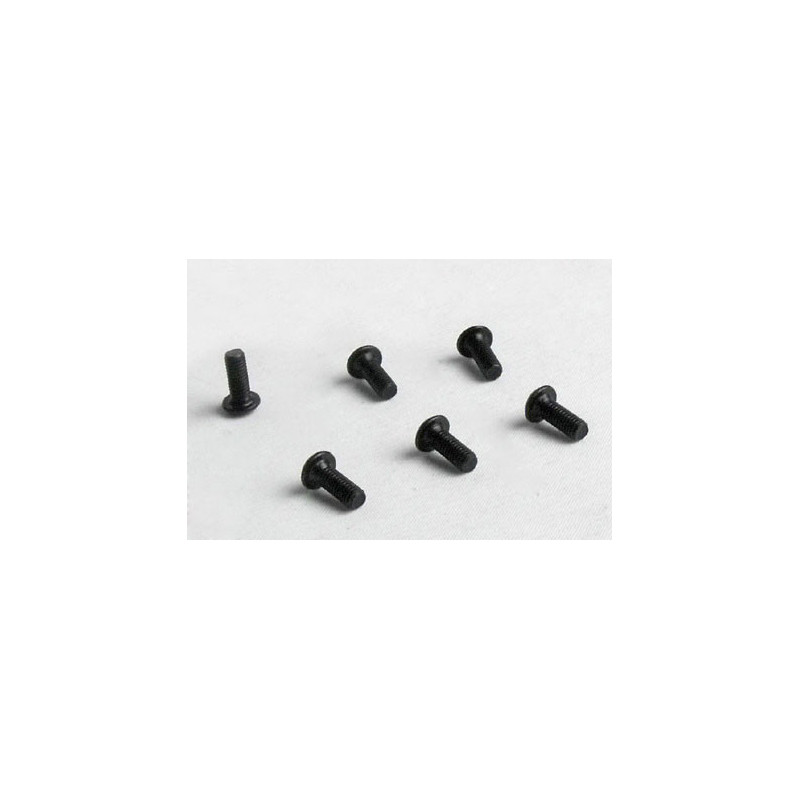 Pièce pour voiture electrique tous chemin 1/10 Vis courte M3*8  6pcs