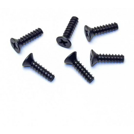 Part for electric car all path 1/10 Cruciform Parker screw M4X13 | Scientific-MHD