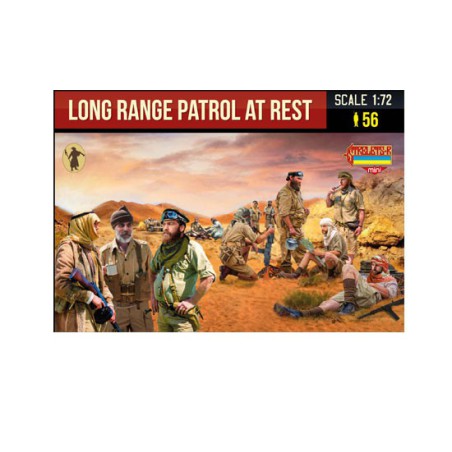 Figurine Long range patrol at rest 1/72