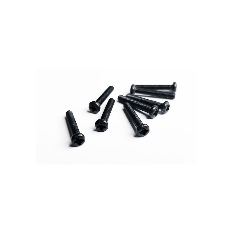 Pièce pour voiture electrique tous chemin 1/10 Vis tête bombée M3x18
