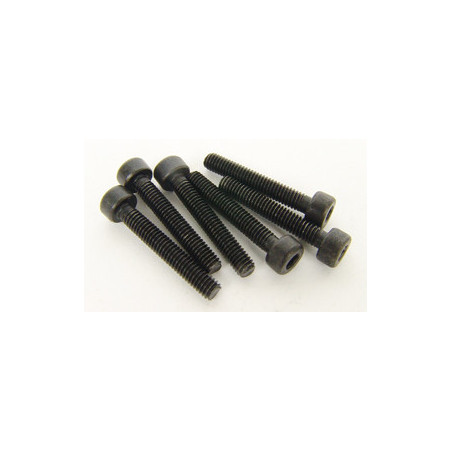 Part for thermal car all path 1/5 Hexagon head screw. 4x25 (6pcs) | Scientific-MHD