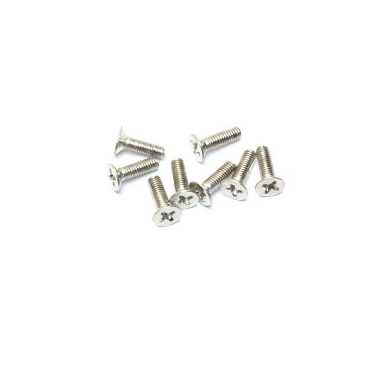 Pièce pour voiture electrique tous chemin 1/10 Vis Tête Hexagonale M3x8 8 pcs