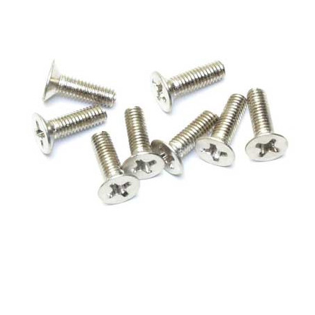 Part for electric car all path 1/10 Hexagonal head screw m3x8 8 pcs | Scientific-MHD