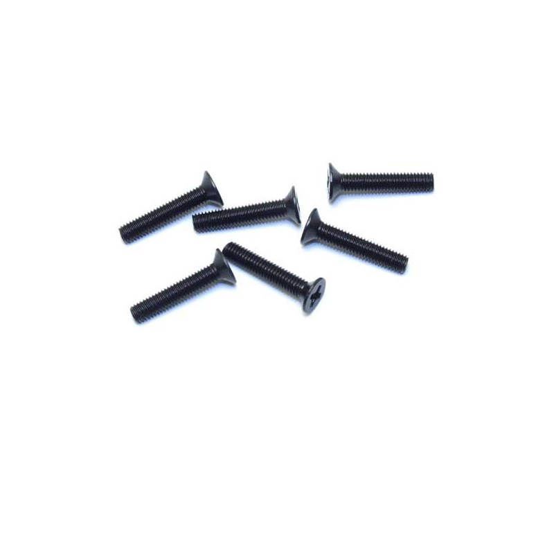 Pièce pour voiture electrique tous chemin 1/10 Vis Tête Plate 3x18 (8 pcs)