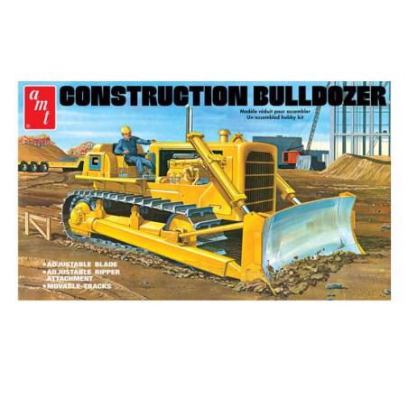 Maquette de camion en plastique CONSTRUCTION BULLDOZER 1/25