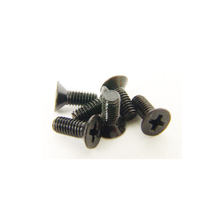 Part for thermal car all path 1/5 4x10 flat head screw (6 pcs) | Scientific-MHD