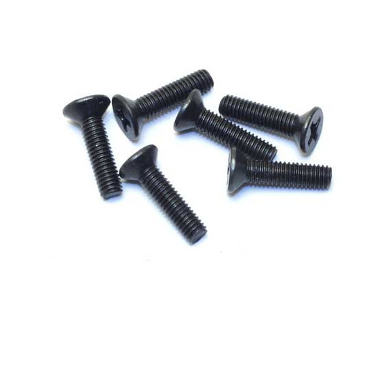 Pièce pour voiture electrique tous chemin 1/10 Vis Tête Plate M3x10 (6 pcs)