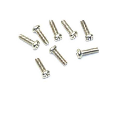 Part for electric car all path 1/10 flat head screw m3x10 8pccs | Scientific-MHD