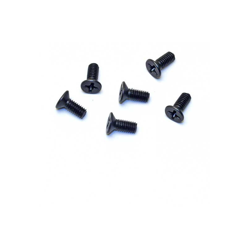 Pièce pour voiture thermique tous chemin 1/8 Vis Tête Plate M3x12