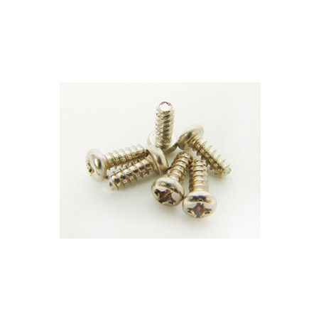 Part for thermal car all path 1/5 round head screw 3x8 6 pcs | Scientific-MHD