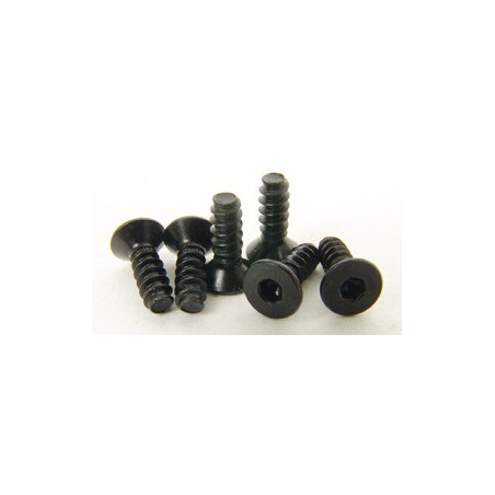 Part for thermal car all path 1/5 4x12 round head screw (6 pcs) | Scientific-MHD