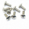 Part for electric car all path 1/10 round head screw m3x8 (8pcs) | Scientific-MHD