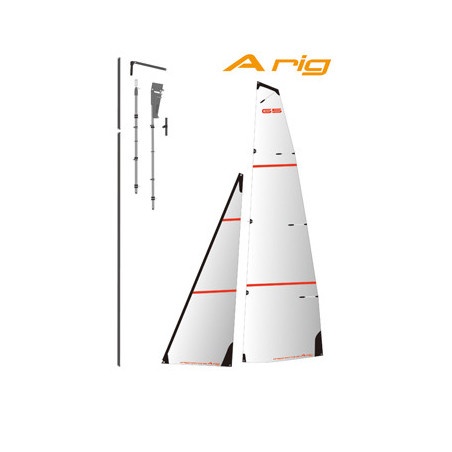 Part for radio -controlled sailbox sails a mylar for DF65 V6 | Scientific-MHD