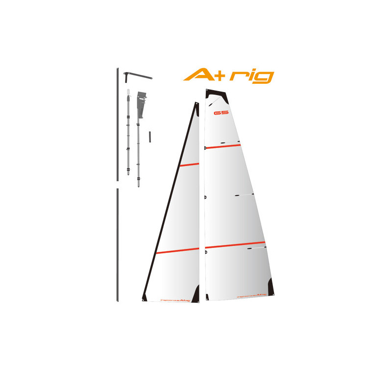 Pièce pour voilier radiocommandé Voiles A+ en Mylar DF65 V6
