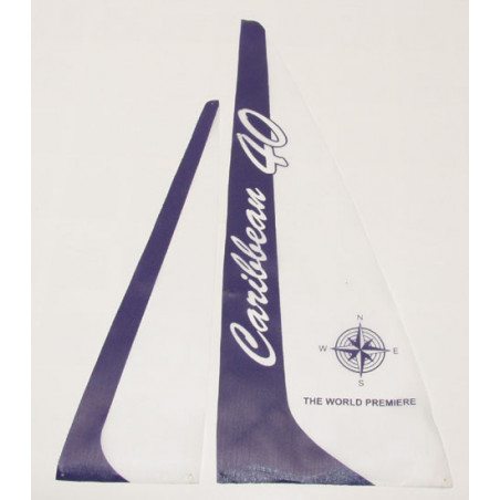 Radio Sailboard Room Caribbean Blue Sails | Scientific-MHD