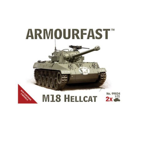 M18 Hellcat plastic tank model at 1/72 | Scientific-MHD