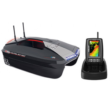 VERY100 500M GPS Bateau Amorceur télécommandé Sans fil bateau d'appât