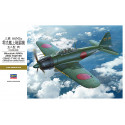 Maquette d'avion en plastique Mitsubishi A6M5c Zero Fighter (ZEKE) TYPE 52  Hei 1:48 ST34