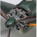 Maquette d'avion en plastique Mitsubishi A6M5c Zero Fighter (ZEKE) TYPE 52  Hei 1:48 ST34