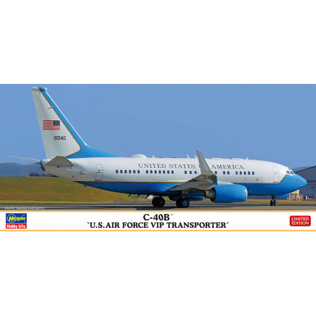 Maquette plastique C-40B U.S.AIR Force VIP Transporter 1:200 | Scientific-MHD