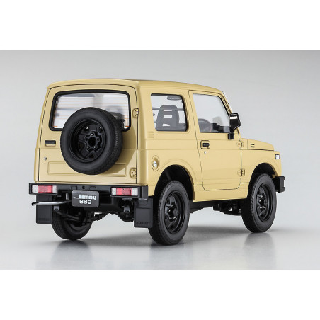 Maquette de voiture en plastique Suzuki Jimny (JA11-1) avec volant bois  1:24 - Scientific-MHD