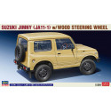 Maquette de voiture en plastique Suzuki Jimny (JA11-1) avec volant bois 1:24 | Scientific-MHD