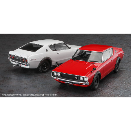 Maquette de voiture en plastique Nissan Skyline 2000GT-R (KPGC110) 1:24 HC49 | Scientific-MHD