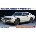 Maquette de voiture en plastique Nissan Skyline 2000GT-R (KPGC110) 1:24 HC49 | Scientific-MHD