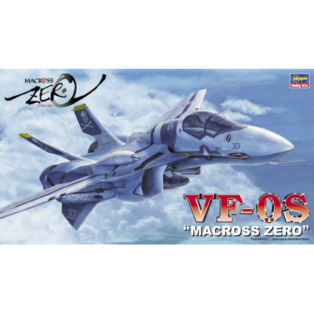 Maquette plastique VF-0S MACROSS ZERO 1:72 | Scientific-MHD