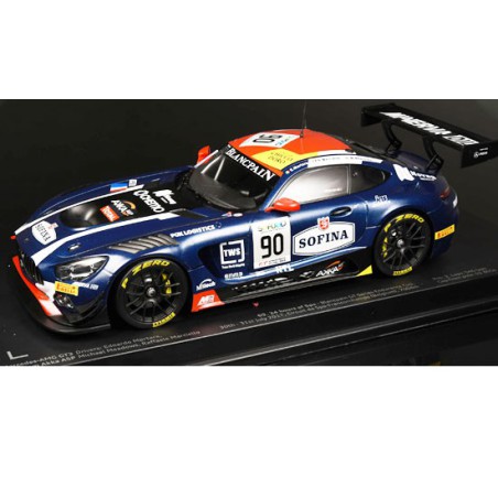 Voiture miniature Die Cast au1/18 MERCEDES AMG GT3 AKKA ASP 24h SPA 1/18