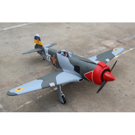 Radio-controlled thermal aircraft upgraded yak-3U 20cc arf | Scientific-MHD