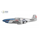 Maquette plastique d'avion P-51B Mustang 1/72