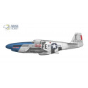 Maquette plastique d'avion P-51B Mustang 1/72 | Scientific-MHD