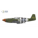 P-51B Mustang 1/72 plastic plane model | Scientific-MHD