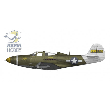 Maquette plastique d'avion P-39Q Airacobra 1/72