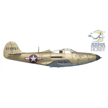 P-51B Mustang 1/72 plastic plane model | Scientific-MHD