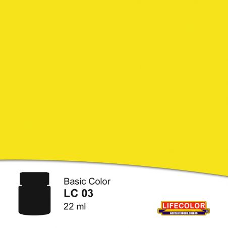 Acrylic paint pot acrylic yellow 22 ml | Scientific-MHD